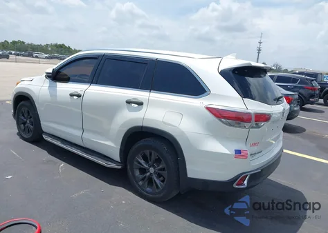 2014 Toyota Highlander Xle V6 z USA, uszkodzony, nr VIN 5TDKKRFH0ES018359